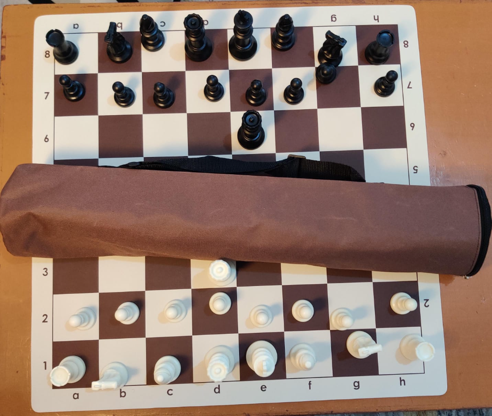 Vinyl Chess Set 
